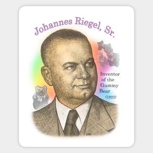 Johannes Riegel, Sr., Inventor of the Gummy Bear Sticker